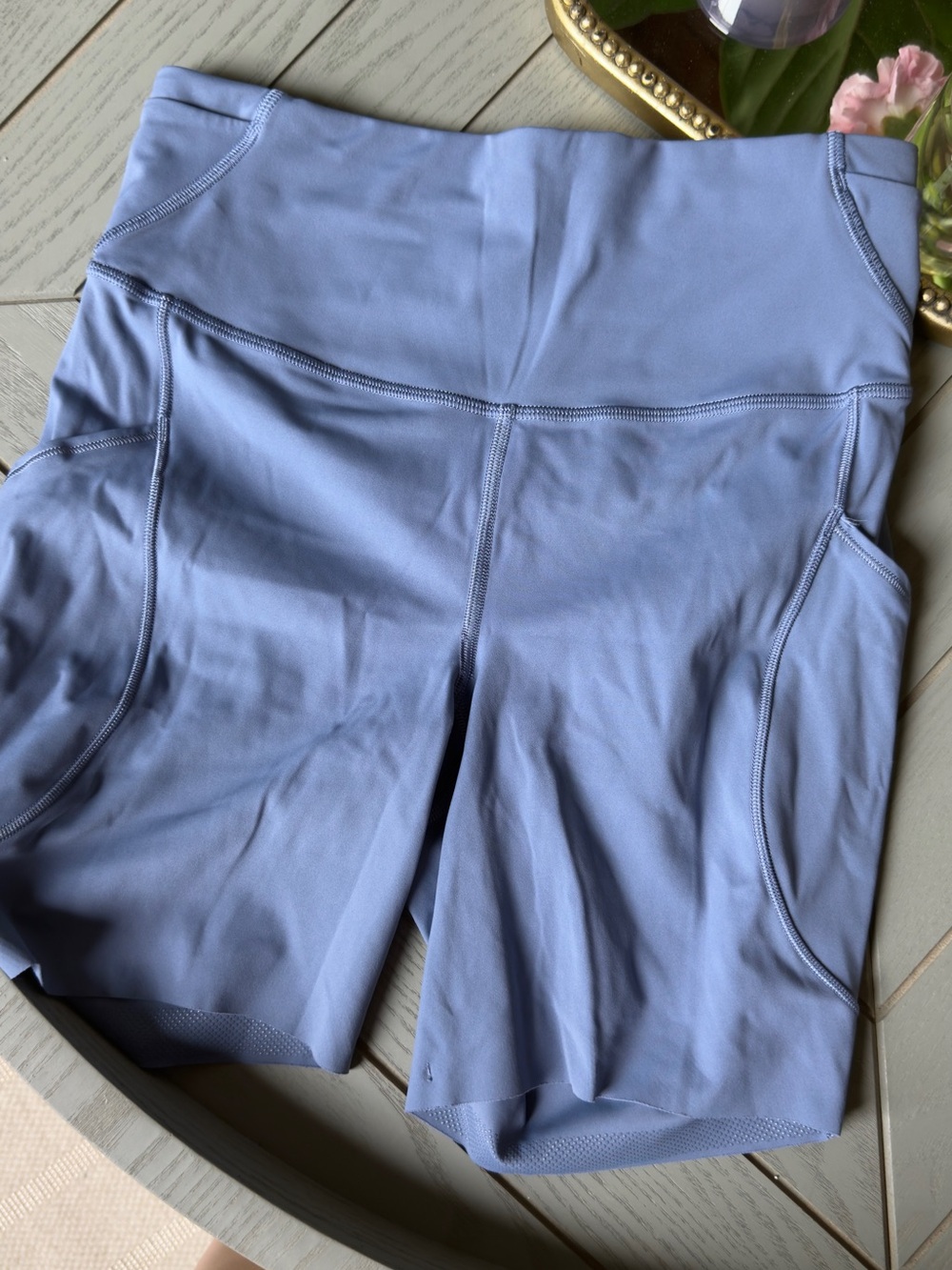 lululemon athletica High-Waist Bike Shorts - Periwinkle Blue